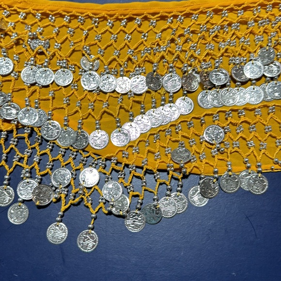 Belly Dancing Jingly Wrap Belt - Picture 3 of 4